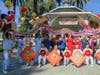 The dignitaries and Tai Ji Men dizi pose for a group photo at the Lunar New Year celebration hosted by the Temple City Chinese American Association in partnership with the Temple City City Council.
