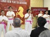Tai Ji Men dizi present the “Love and Peace Song” through hand gestures and expressive body movements, encouraging everyone to join hands and put love and peace into action.
