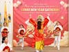 The Celestial Official bestows blessings, bringing abundant good fortune to all the attendees.
