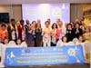 Dr. Hong, distinguished guests, and FOWPAL members pose for a group photo during the World Leader Summit of Love and Peace in Belfast, Northern Ireland. The theme was “Upholding Transparency and Integrity Through Conscience and Hope.”

