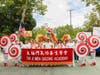 Grandmaster Dr. Hong, Tao-Tze leads Tai Ji Men dizi to participate in the Independence Day parade hosted by the City of Claremont. 
