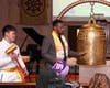 Jonathan McReynolds, representing President John Mahama of Ghana, rang the Bell of World Peace and Love on his behalf.

