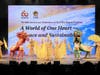 Tai Ji Men presents the Golden Peacock and Auspicious Qilin dances during a nonprofit cultural celebration marking Tai Ji Men Qigong Academy’s 60th anniversary in Los Angeles.