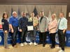 Palatine Township Board Recognizes Local Eagle Scout
(L to R) Lisa Moran, Bill Pohlman, Aaron del Mar, Dominic DiConsola, Supervisor Andy-John G. Kalkounos, Christine Svenson, Michael Smolka  