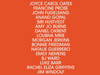The festival includes discussions about getting published, debut fiction, biographies of music icons, contemporary and historical fiction, memoir, French chefs, AI, and poetry.