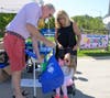 Orland Township Supervisor Paul O’Grady greeted residents at the entrance of Pet-Palooza and helped handout goodie bags.