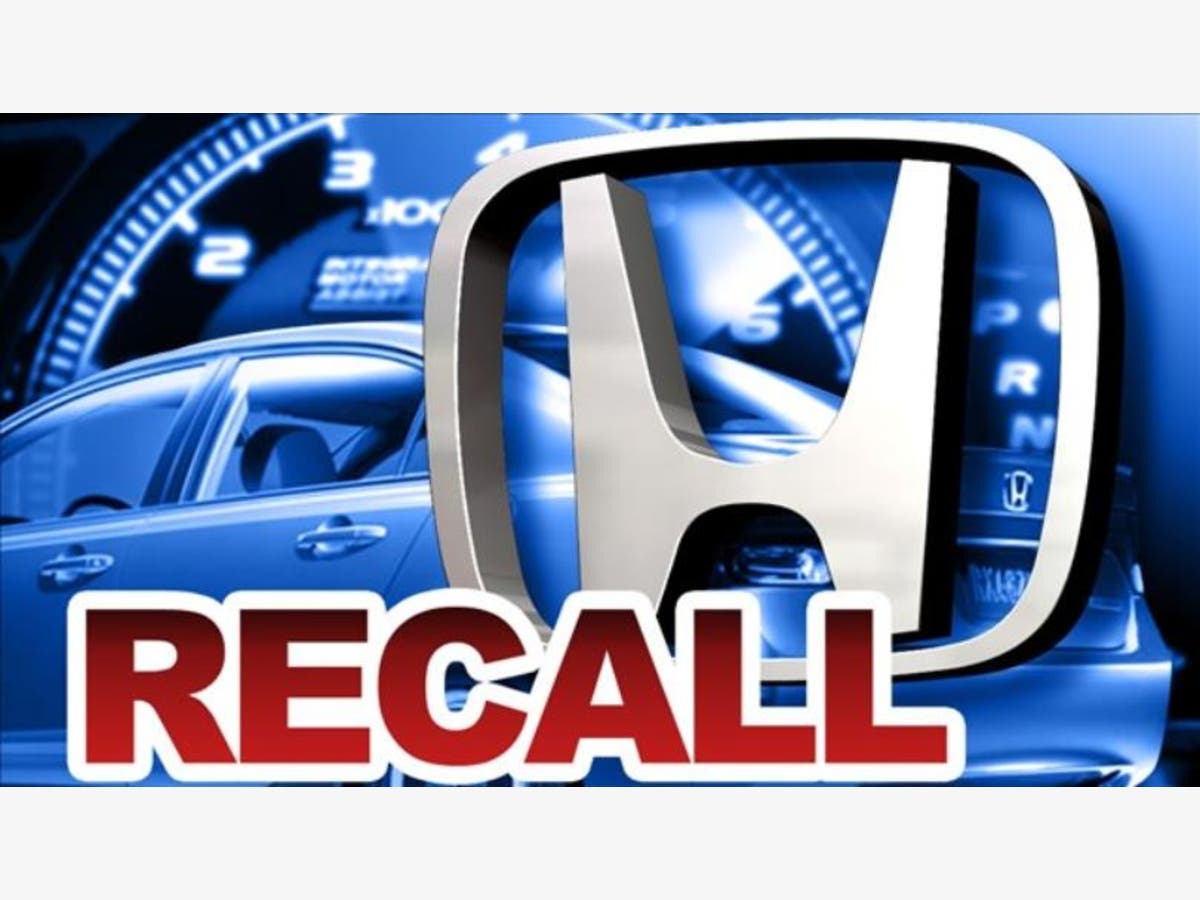 Honda says recall will replace an earlier faulty replacement