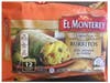 Recalled El Monterey burritos - 12-pack wrapper front