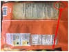 Recalled El Monterey burritos - 12-pack wrapper rear showing code location