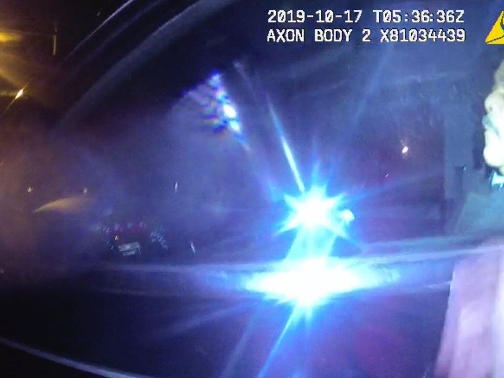 Police body cam video shows former top cop Eddie Johnson asleep behind the wheel of his police vehicle.