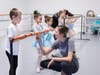 Ballet 5:8 Company Artist Olivia Kruse teaches Ballet 1A