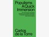 Book cover of Populisms. A Quick Immersion