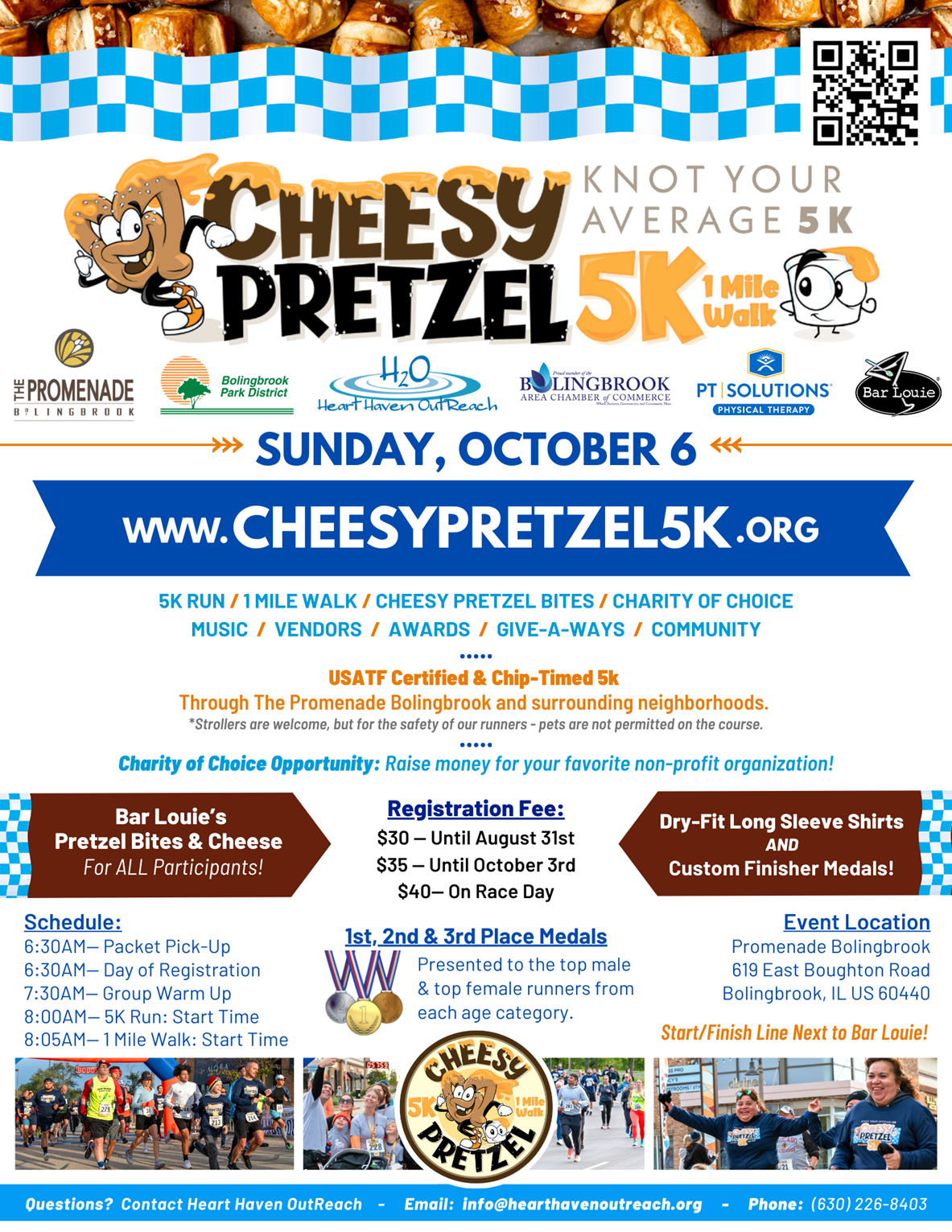 Cheesy Pretzel 5K in Bolingbrook Cheesy Pretzel 5K in Bolingbrook
