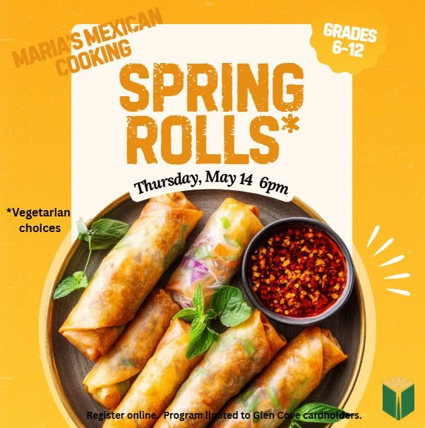 Spring Rolls with Maria's Mexican Cooking - Grades 6-12