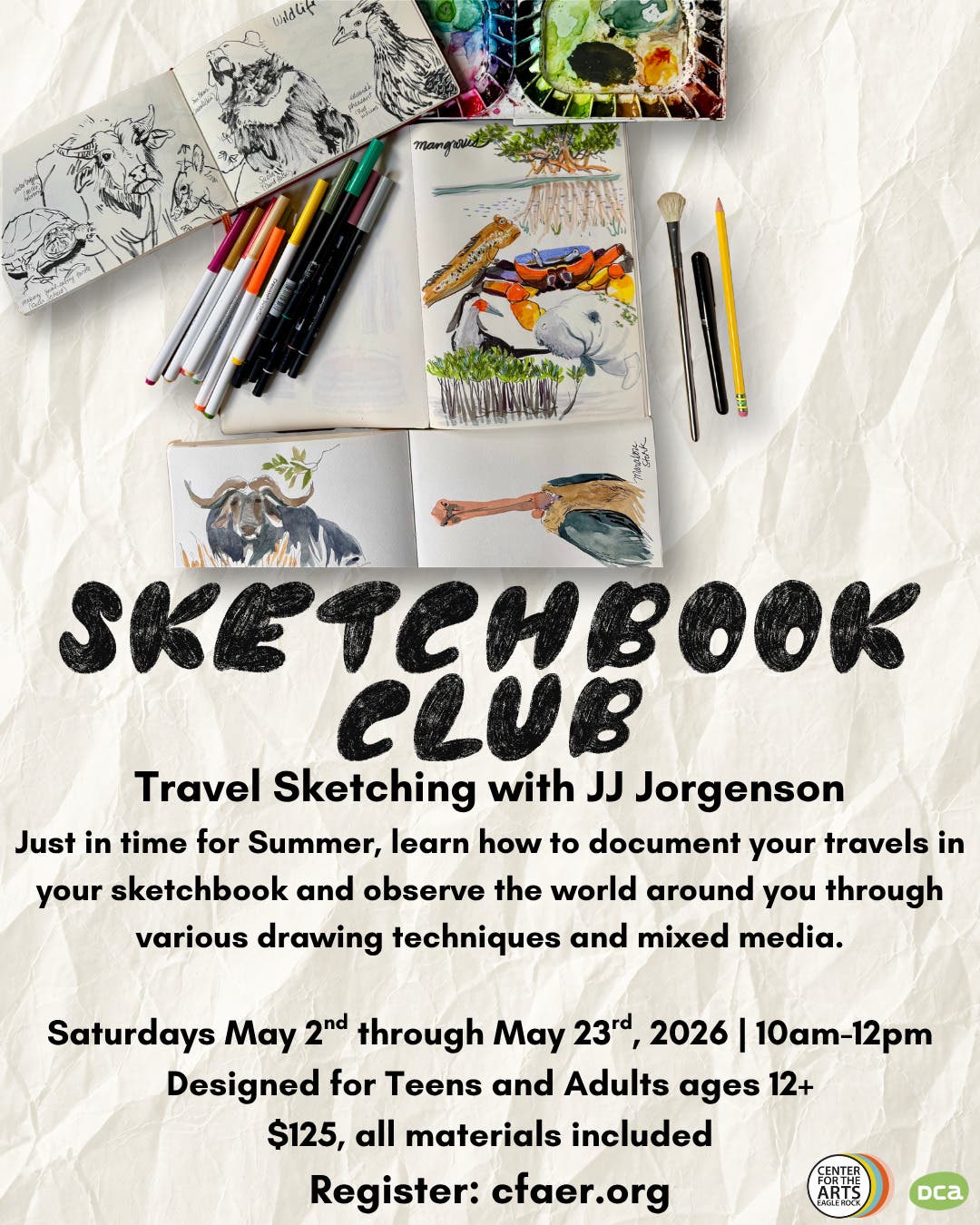 Sketchbook Club: Travel Sketching With Jj Jorgenson