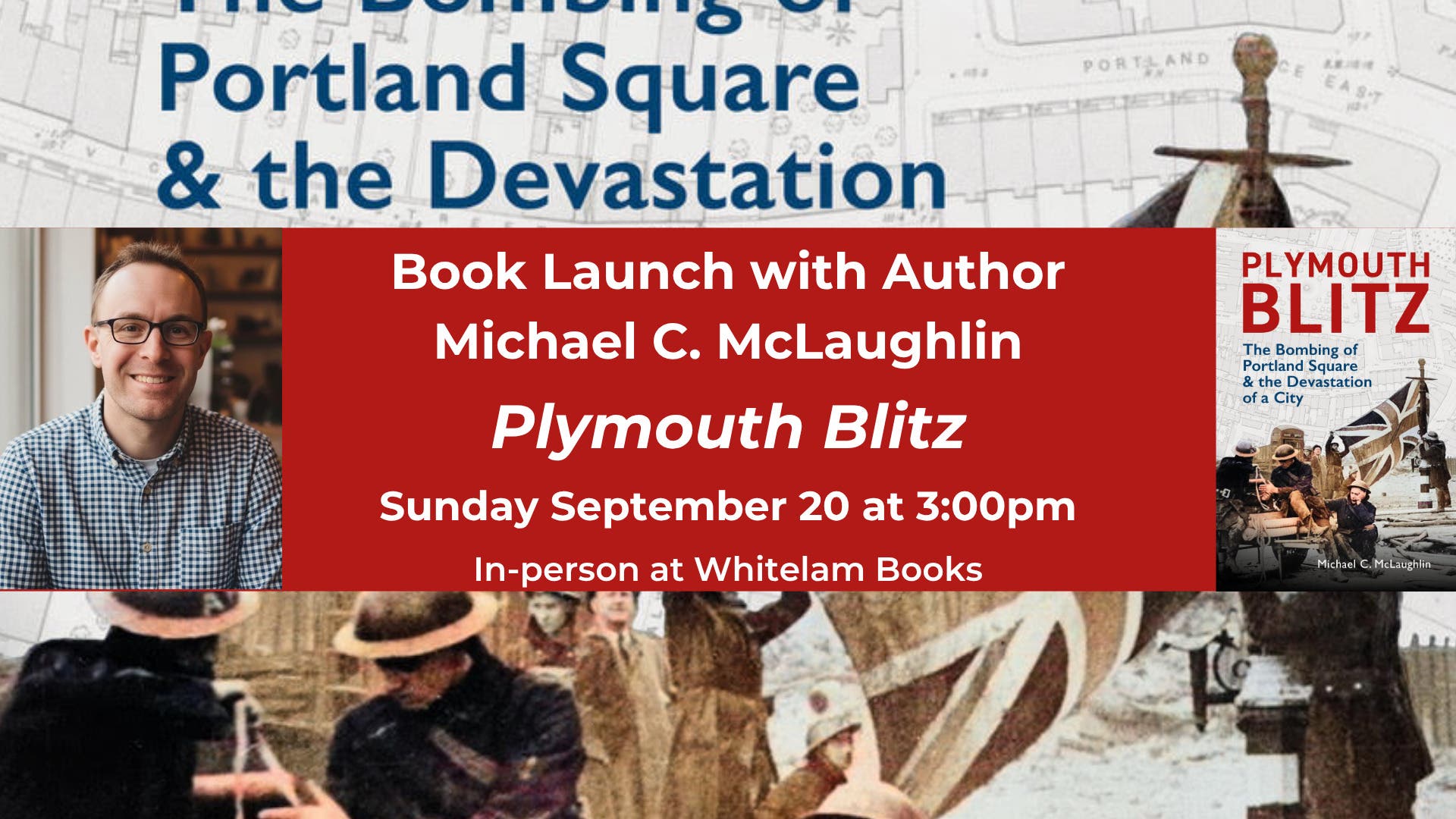 Whitelam Books to Host Book Launch with Author Michael McLaughlin