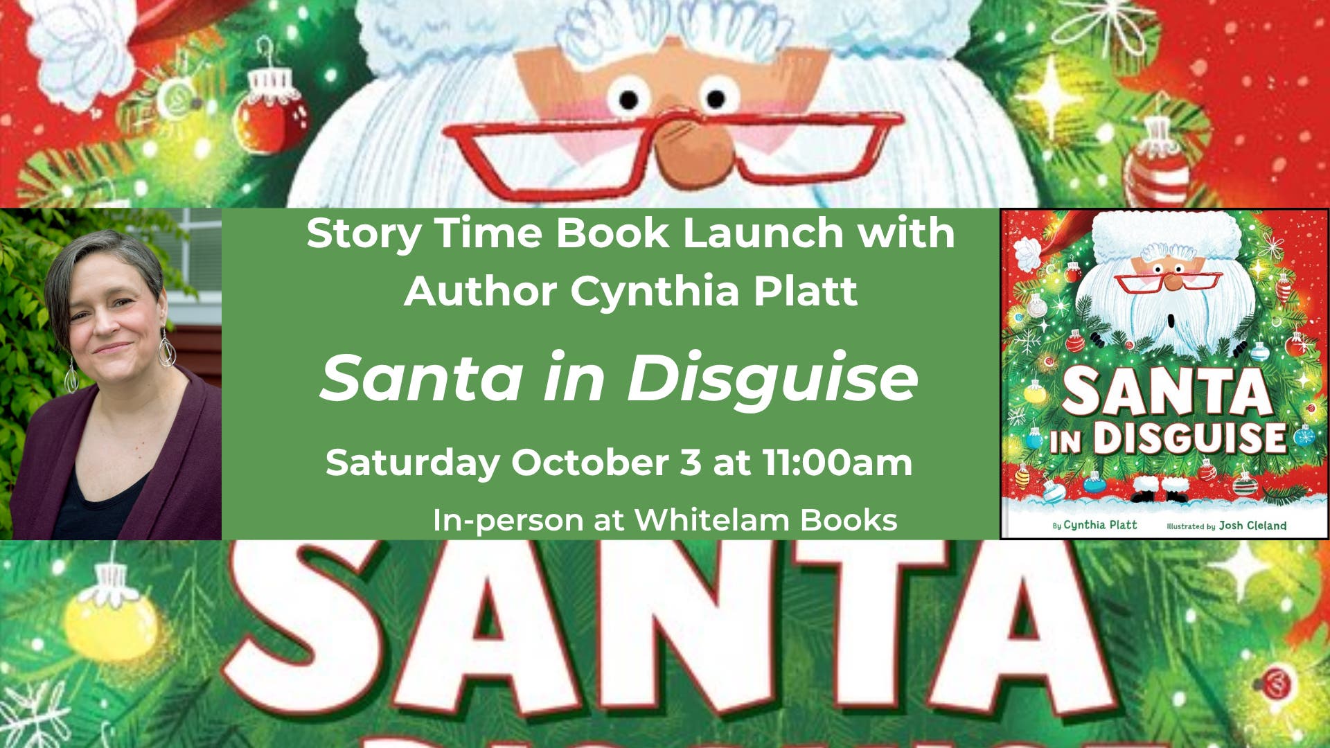 Whitelam Books to Host Book Launch with Children’s Author Cynthia Platt
