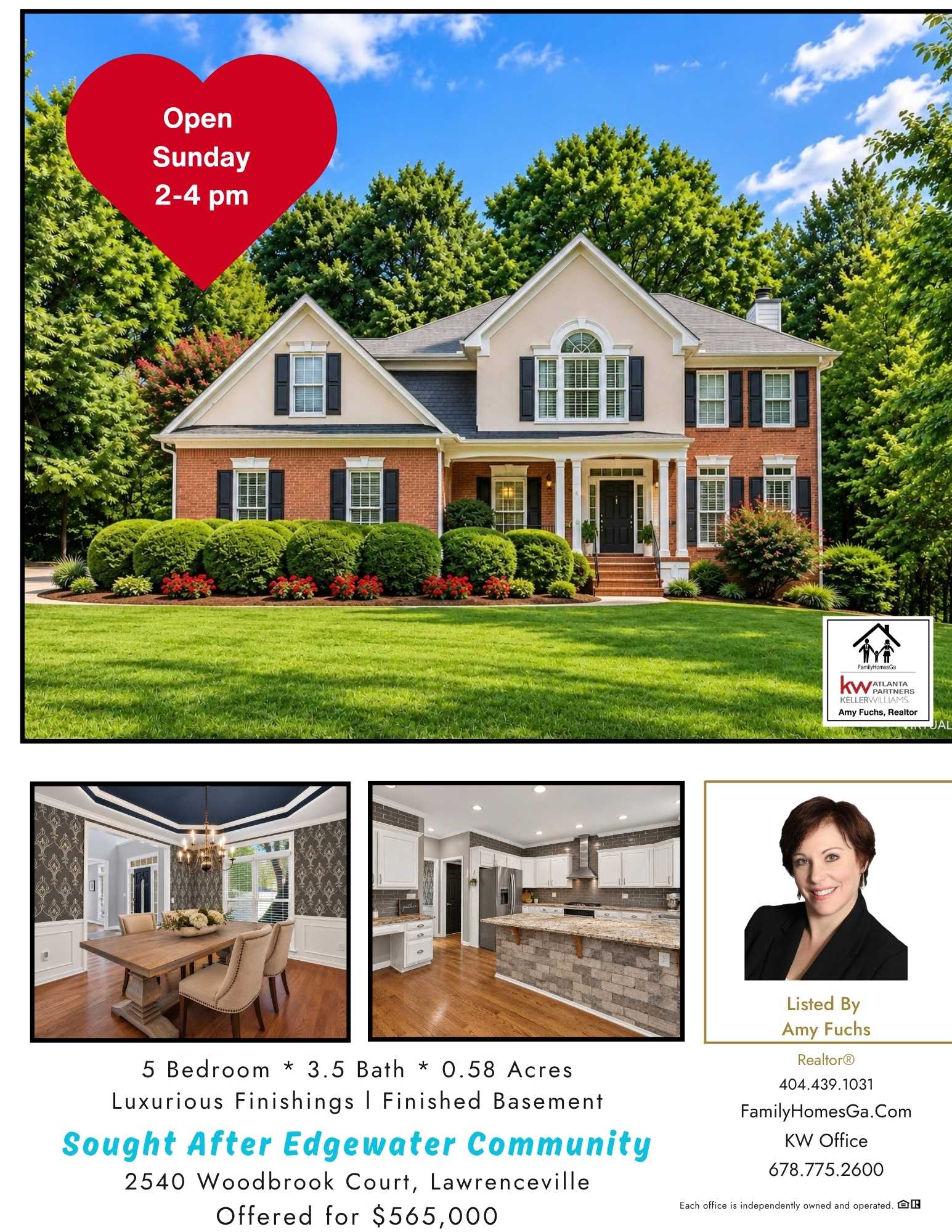 Open House - 4400 Sq Ft - 0.57 Acres -Beautifully Updated - $565,000