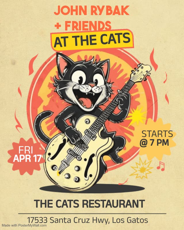 John Rooks Cat Apr 17 | John Rybak + Friends @ The Cats | Los Gatos, CA Patch