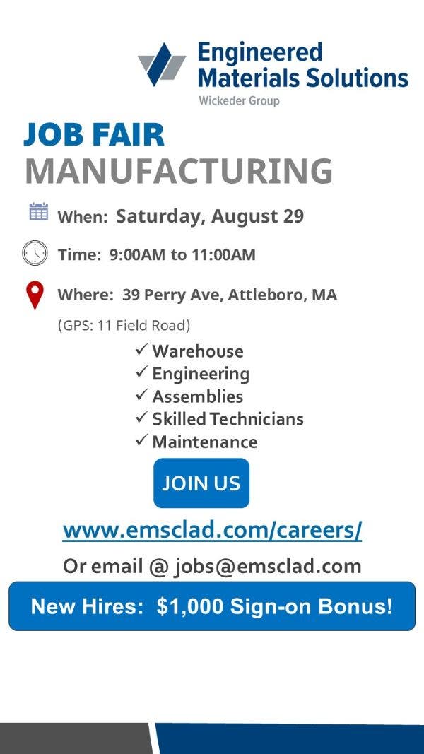 Manufacturing Job Fair