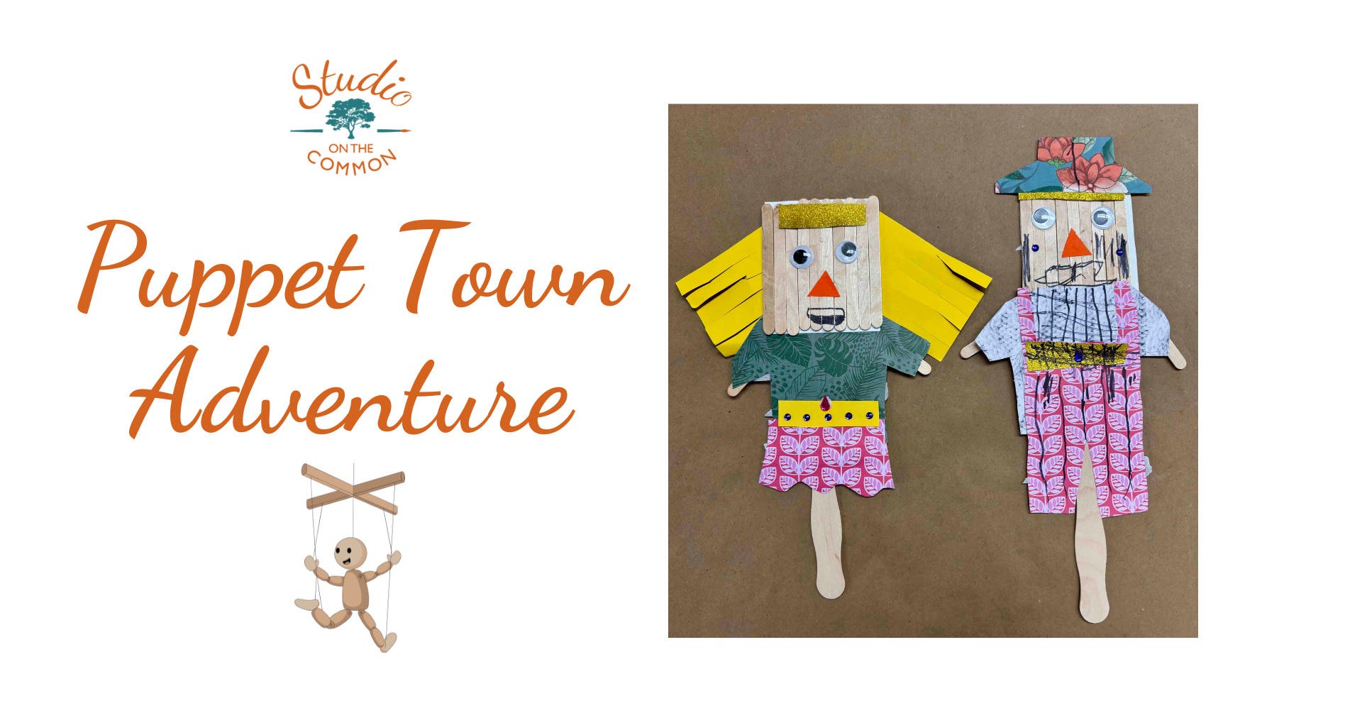 Summer 2026: Puppet Town Adventures (ages 5-7)