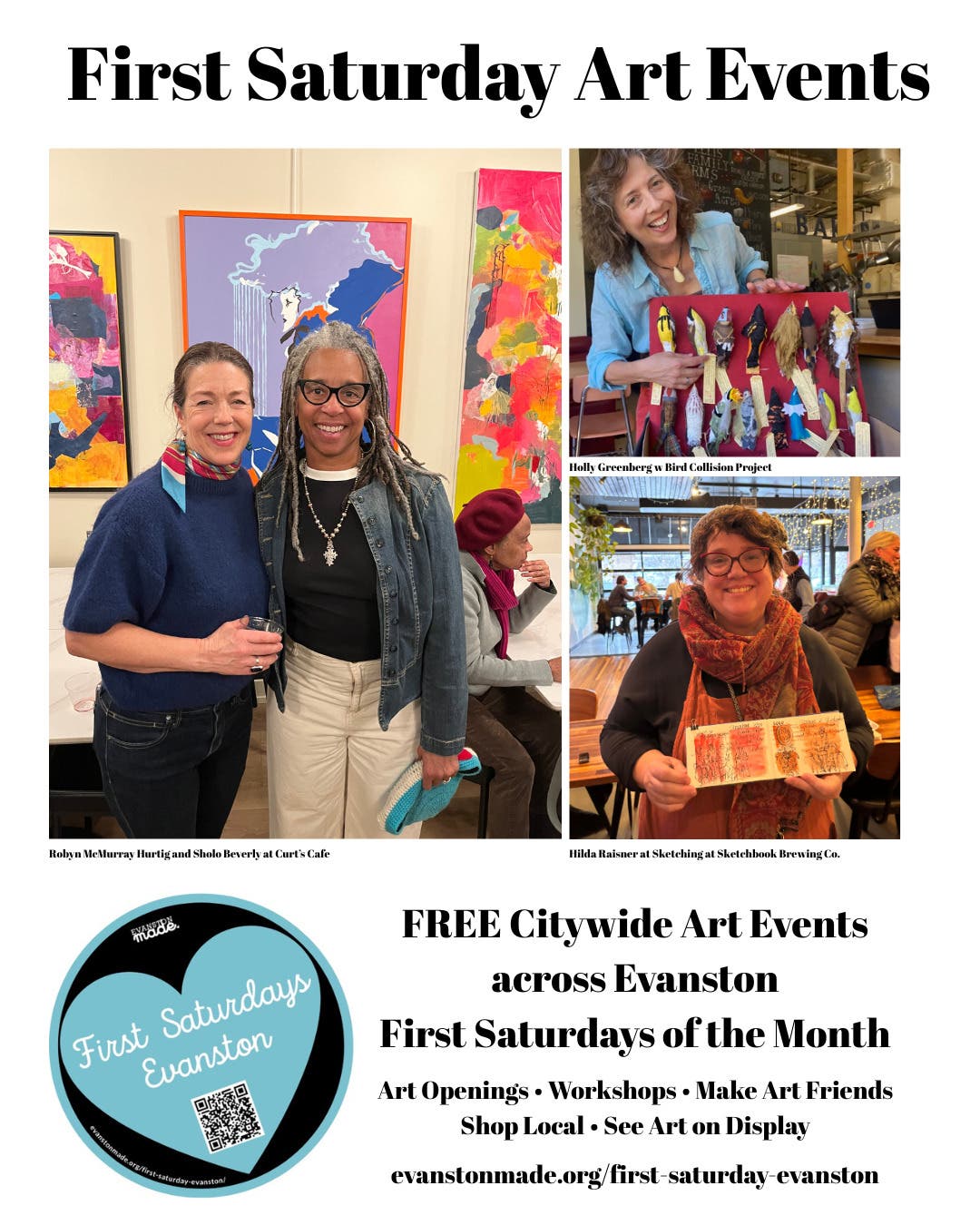 First Saturday Evanston Art Events