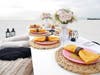 Beach picnic set-up