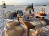 A sunrise picnic set-up