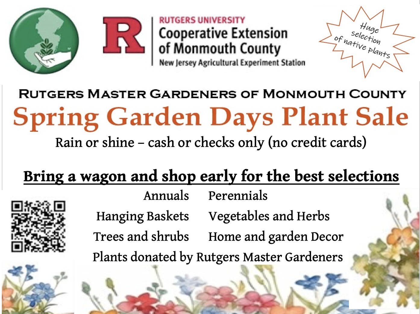Spring Garden Days Plant Sale