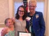 Cairn University senior Kristy Burt receives the Live Your Dream: Education and Training  for Women Award 