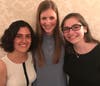 Mercedes Sanoja-Suarez, Rebecca Brennan and Maria Del Po each received a Dream It, Be It Scholarship.