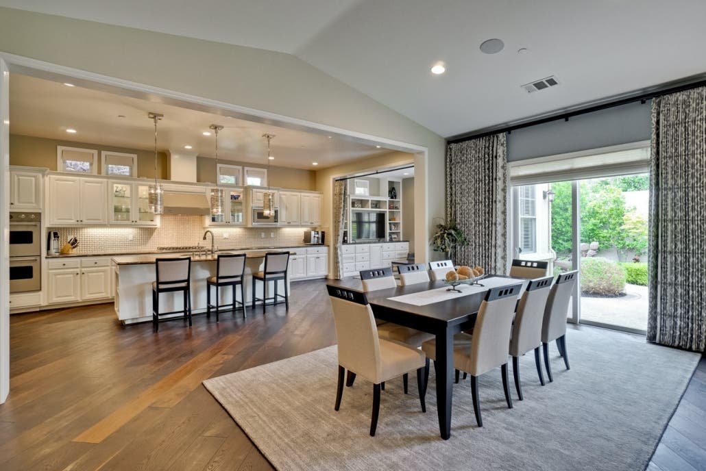 Family Room | Kitchen at 2700 Pavo Lane, Mountain View CA