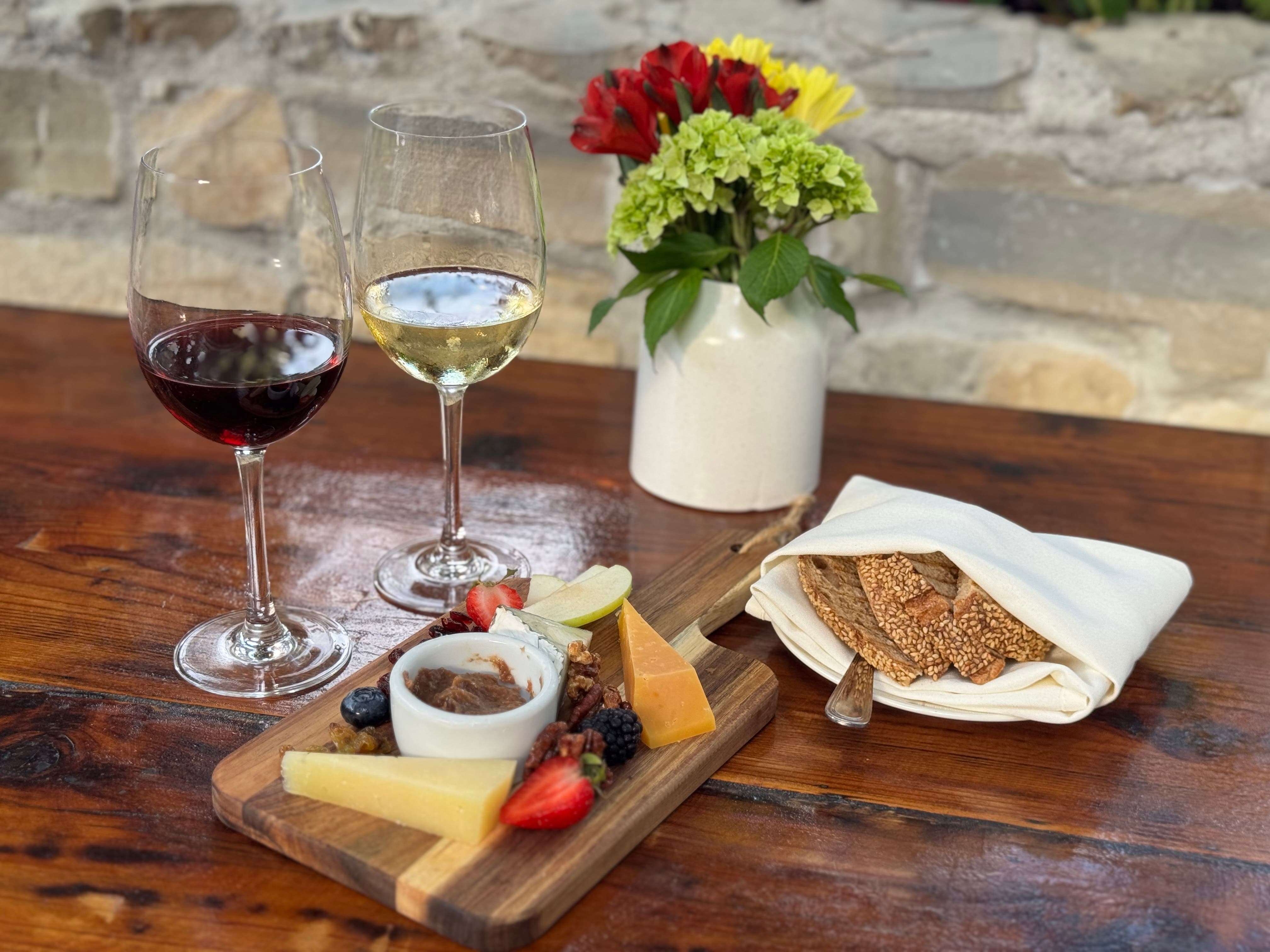 Cheese & Wine Anniversary Special at the Farmhouse Bar