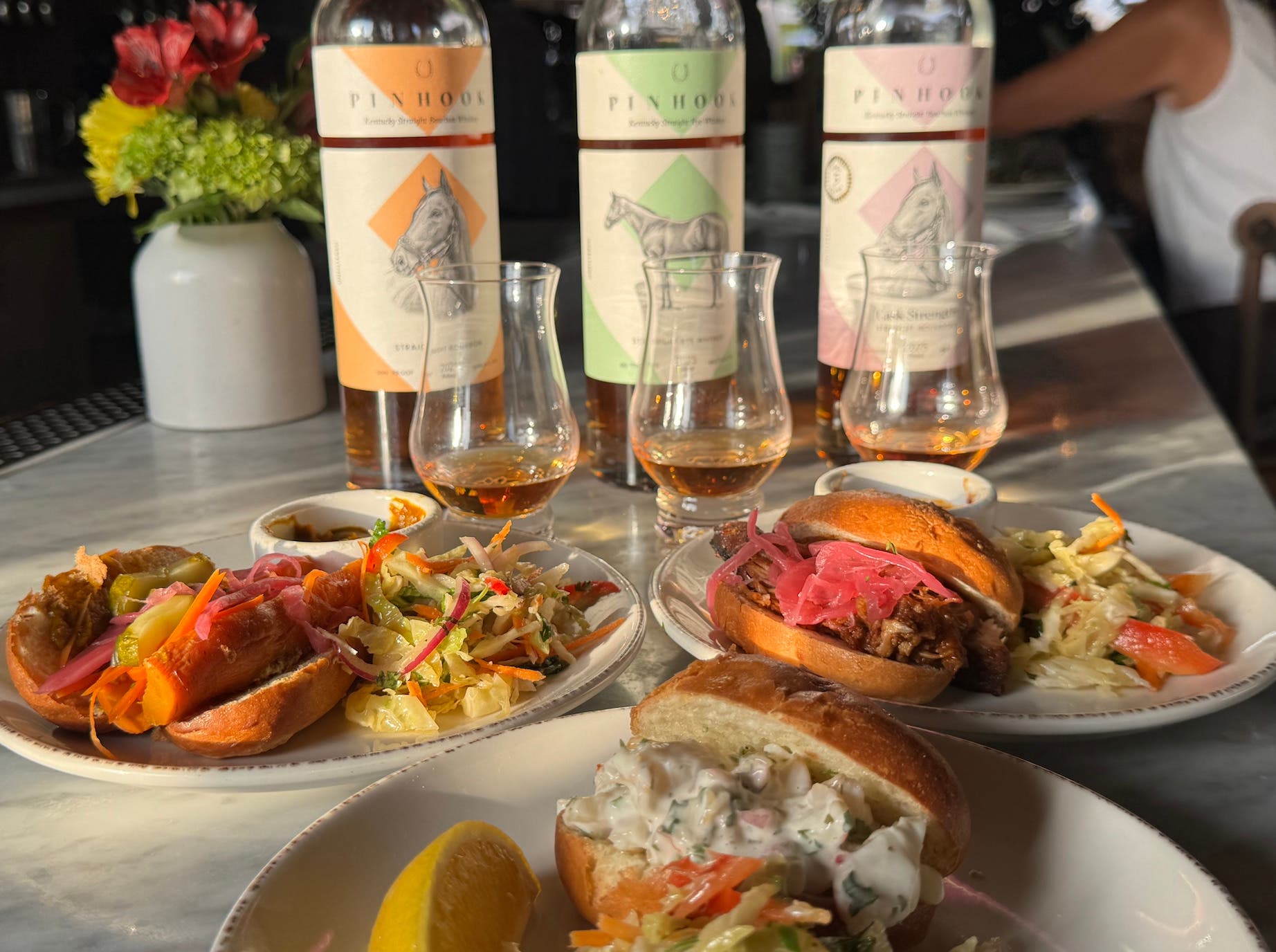 Pinhook Bourbon Night at the Farmhouse Bar