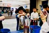 Westhoff fifth graders join games and activities of the past during 29th annual Colonial Faire on March 15. 