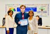 Ron Hockwalt Academies senior Christopher Chala is honored with the Super Star Student Award. 