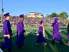 Looking to the future! Diamond Bar High Class of 2019 members stream into stadium.