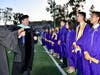 Brahma Pride! Diamond Bar High valedictorians are recognized with gold medallions during the ceremony.