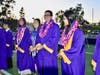 Brahma Pride! Diamond Bar High valedictorians are recognized with gold medallions during the ceremony.