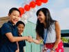 C.J. Morris Elementary Principal Fayroze Mustafa welcomes children on August 12