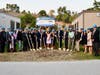 Golden Shovels! Walnut Valley USD leaders, with local officials, architects, and bond oversight committee commemorate groundbreaking of new two-story, 14 classroom STEAM building