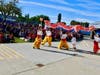 Walnut Elementary students perform traditional dances during the Lunar New Year program. 