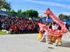 Walnut Elementary students perform traditional dances during the Lunar New Year program. 