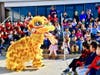 Walnut Elementary students perform traditional dances during the Lunar New Year program. 