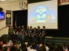 Westhoff Elementary students join a “Wheel of Fortune” game show during the Great Kindness Challenge. 