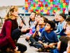 Children’s author Julia Cook delivers life lessons at Evergreen Elementary on Feb. 10.
