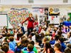 Walnut Well! Children’s author Julia Cook delivers life lessons at Evergreen Elementary on Feb. 10.