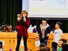 Walnut Well! Children’s author Julia Cook delivers life lessons at Evergreen Elementary on Feb. 10.