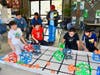 Chaparral Middle School robotics teams prepare for their first VEX IQ Challenge in San Diego.