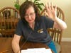 Walnut High choir teacher Lisa Lopez launches virtual instruction classes on April 20. 